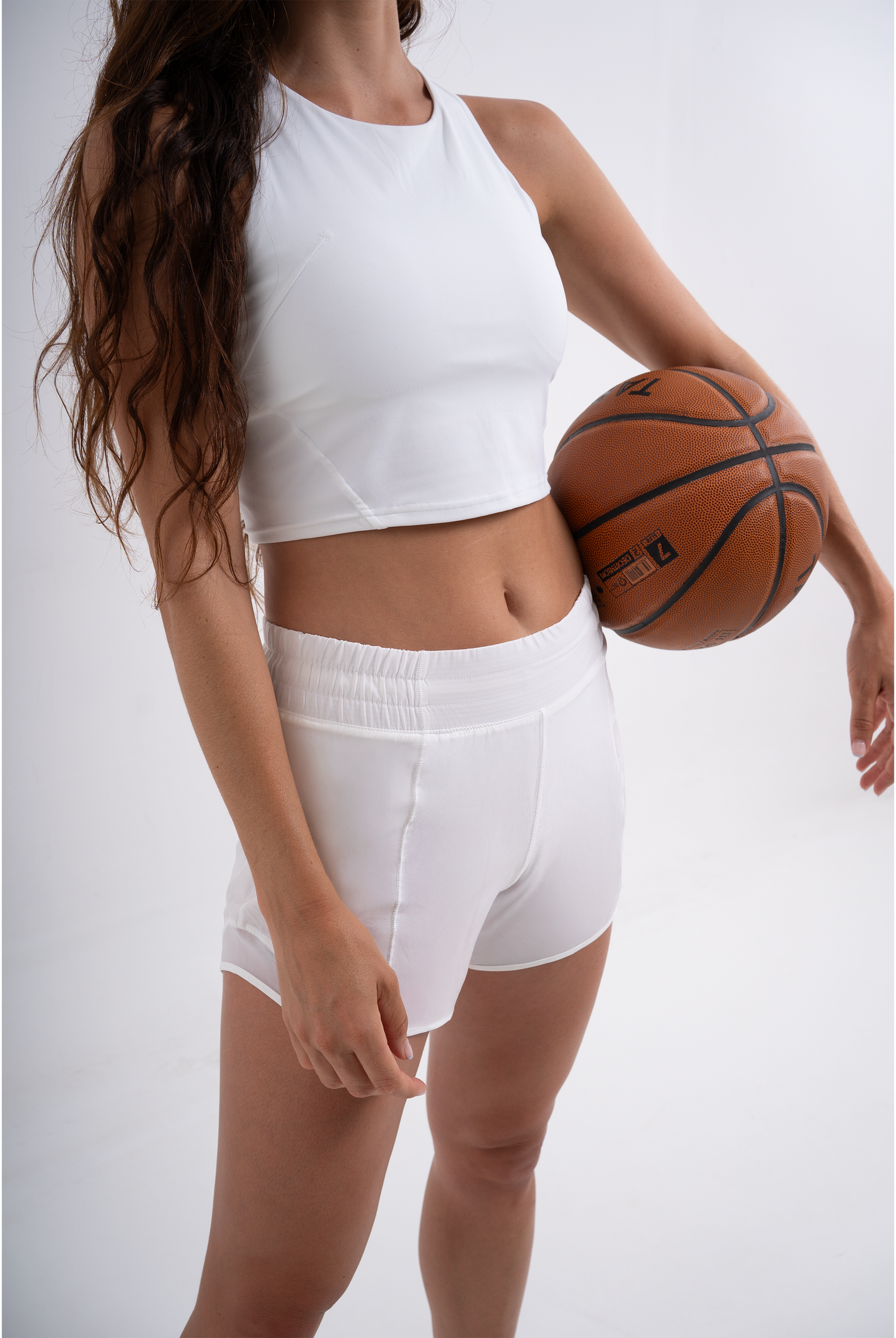 RUNNING SHORTS GAIA BLANCO