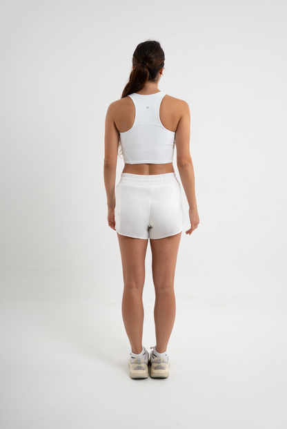 RUNNING SHORTS GAIA BLANCO