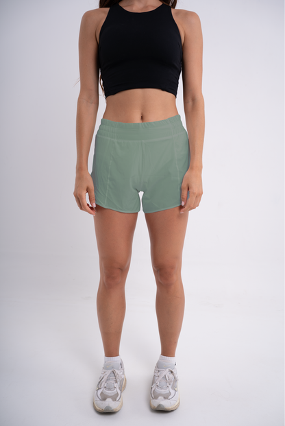 RUNNING SHORTS GAIA VERDE