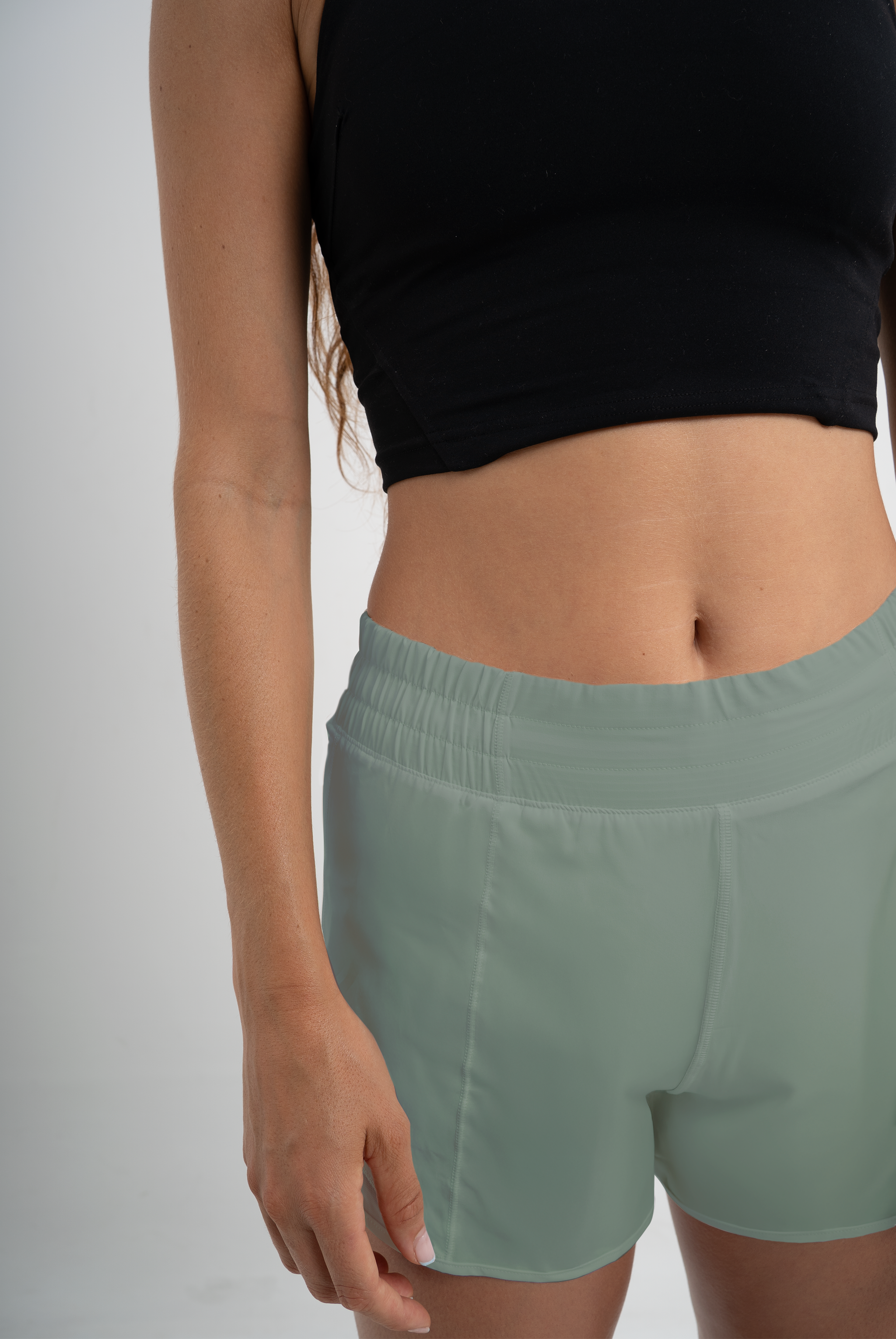 RUNNING SHORTS GAIA VERDE