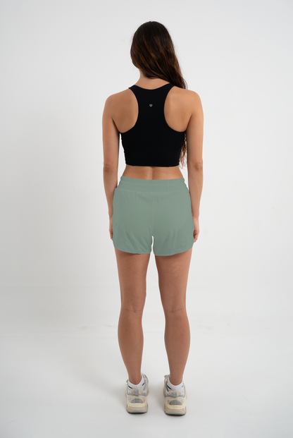 RUNNING SHORTS GAIA VERDE
